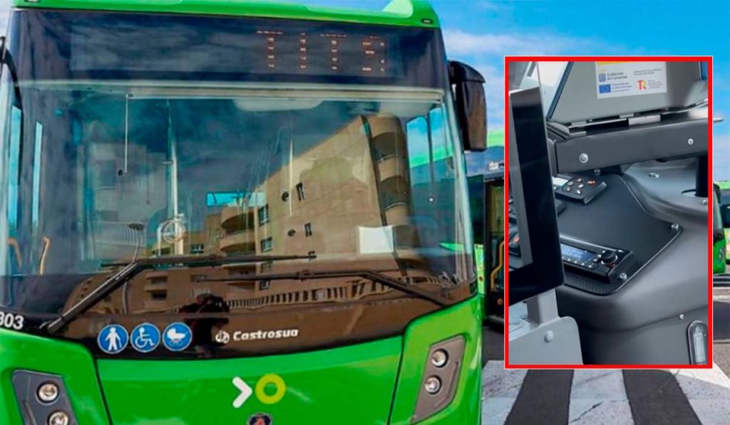 Critica la música alta en una guagua de TITSA y las redes se vuelcan con el chófer: “Súbanle el sueldo a ese conductor”